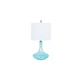Aurora Lighting 1-Light Incandescent Table Lamp - Light Blue (STL-CST076134)