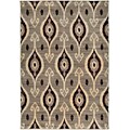 Rizzy Home Bay Side Collection 100% Heat-Set Polypropylene Rug,  33 x 53 Beige (BYSBS368600043353)