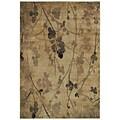 Rizzy Home Bay Side Collection 100% Heat-Set Polypropylene Rug,  710x1010 Ivory/Yellow (BYSBS400700047110)
