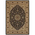 Rizzy Home Chateau Collection 100% Heat-Set Polypropylene Rug,  33 x 53 Black (CHTCH419500093353)