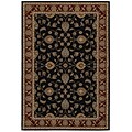 Rizzy Home Chateau Collection 100% Heat-Set Polypropylene Rug,  9 10x12 6 Black (CHTCH421900099116)