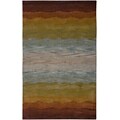 Rizzy Home Colours Collection New Zealand Wool Blend 2 x 3 Multi-Colored (COLCL251400750203)