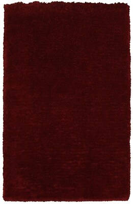 Rizzy Home Commons Collection 100% Polyester 9x12 Red (CMOCO836200140912)