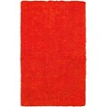 Rizzy Home Commons Collection 100% Polyester Rug, 8x10 Orange (CMOCO836400LJ0810)