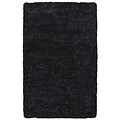 Rizzy Home Commons Collection 100% Polyester Rug, 5x8 Gray (CMOCO8368CW000508)