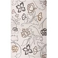 Rizzy Home Fusion Collection New Zealand Wool Blend 3 x 5 Off White (FUSFN057300370305)