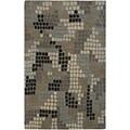Rizzy Home Pandora Collection Twisted New Zealand Wool Blend 2 x 3 Multi-Colored (PANPR205900120203)