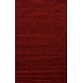 Rizzy Home Technique Collection 100% Wool 3 x 5 Burgundy (TECTC826800700305)
