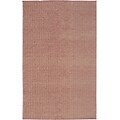 Rizzy Home Twist Collection New Zealand Wool Blend 3 x 5 Burgundy (TSTTW296700140305)