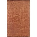 Rizzy Home Uptown Collection New Zealand Wool Blend 8x10 Rust (UPTUP234800750810)
