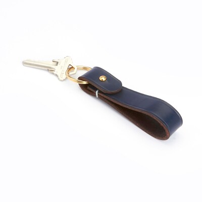 Royce Leather Luxury  Key Ring Organizer (599- BLUE-3)