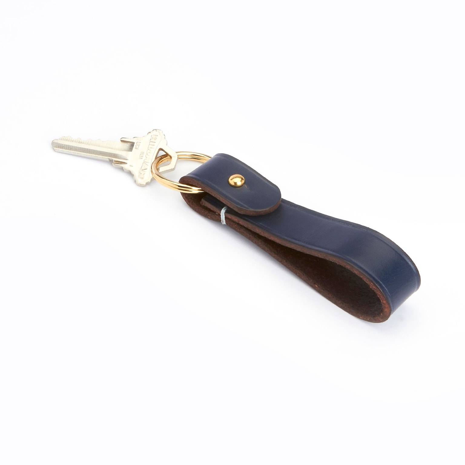 Royce Leather Luxury  Key Ring Organizer (599- BLUE-3)