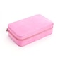 Royce Leather Travel Jewelry Storage Case Pink in Support of Breast Cancer Research & Support(935-PINK-AR)