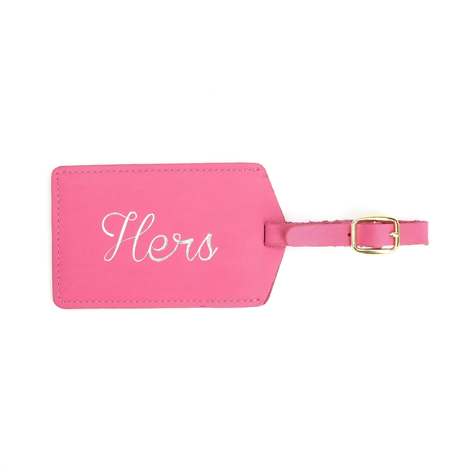 Royce Leather Luxury Luggage Hang Tag ID Hers(956-HERS-WB)