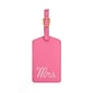 Royce Leather Luxury Luggage Hang Tag ID 'Mrs.'(956-MRS-WB)