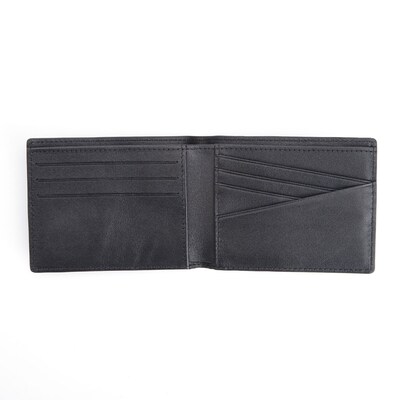 Royce Leather Mens Slim Bifold Wallet with RFID Blocking Technology(RFID-100-BLK-0)