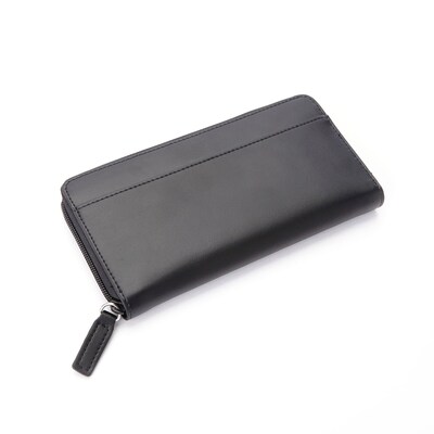 Royce Leather RFID Blocking Continental Clutch Wallet (RFID-158-BLK-6)