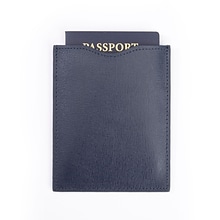 Royce Leather RFID Blocking Passport Sleeve (RFID-210-BLE-2)