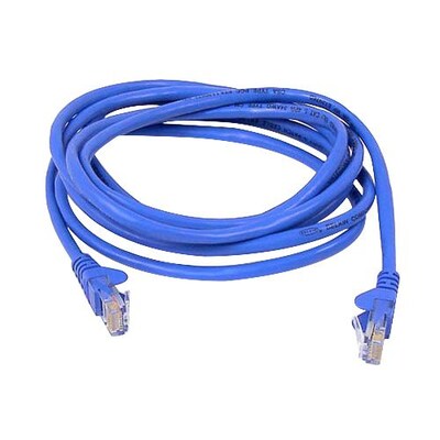 Belkin™ A3L980 150 RJ-45 Male/Male Cat6 Snagless Patch Cable; Blue
