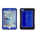 Griffin® GB41367 Survivor Slim Polycarbonate/Silicone Protective Case for Apple iPad Mini 4; Blue/Black