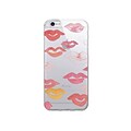 OTM Artist Prints Clear Phone Case, All Over Lips - iPhone 6/6S