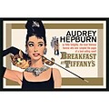 Amanti Art Breakfast at Tiffanys - Gold Framed Art Print with Gel Coated Finish 37 x 25 (DSW1408621)