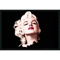 Marilyn Monroe - Eyes Shut Framed Art Print with Gel Coated Finish 37 x 25 (DSW1408617)