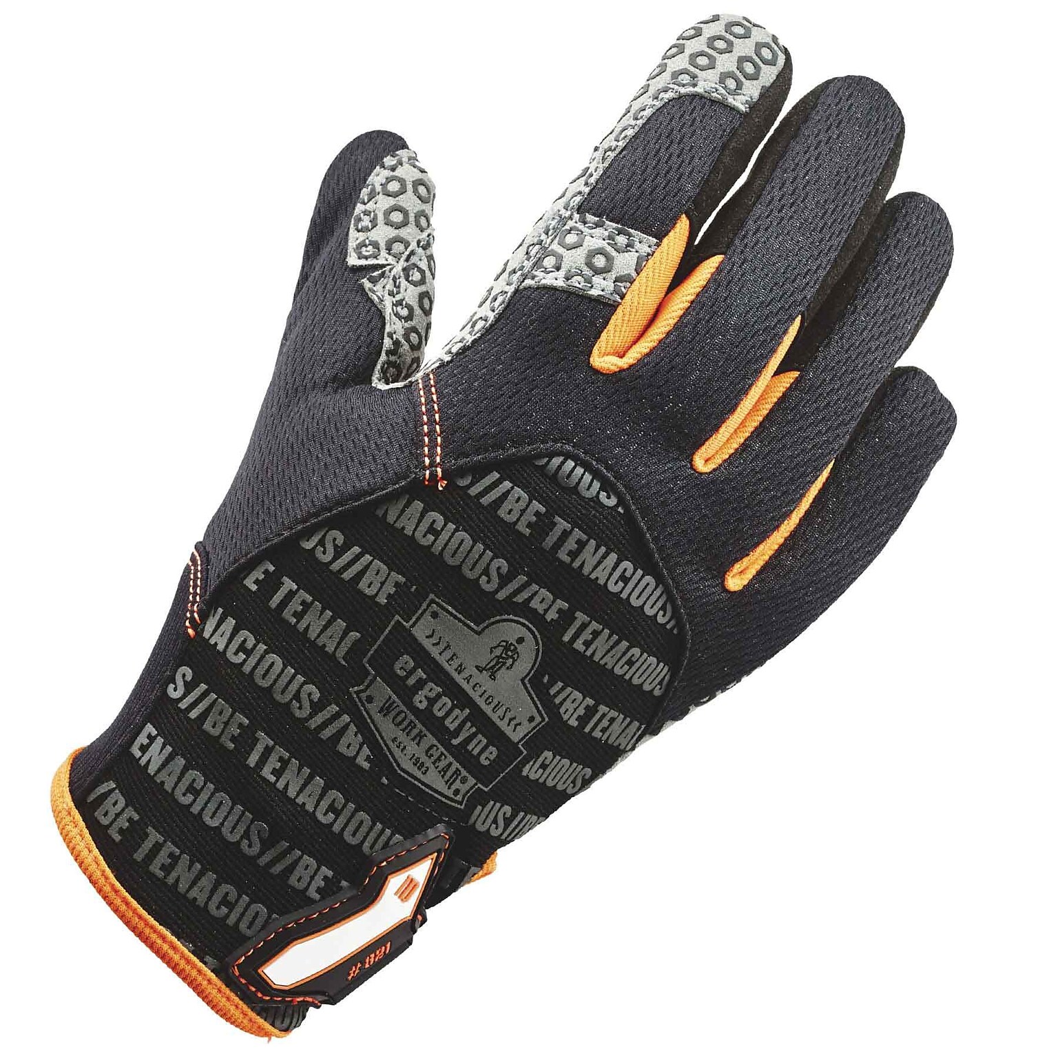 Ergodyne ProFlex 821 Smooth Surface Handling Glove, Black, SM, 1 Pair