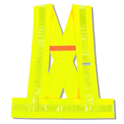 Ergodyne GloWear 8140BA Class 1 Sash, Lime, XL/2X (27015)