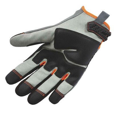 Ergodyne® ProFlex® 710 Heavy-Duty Utility Glove, Gray, XL, 1 Pair