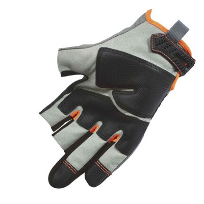 Ergodyne® ProFlex® 720LTR Heavy-Duty Leather-Reinforced Framing Gloves, LG, 1 Pair (17114)