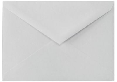 LUX 4 BAR Envelopes (3 5/8 x 5 1/8) 500/Box, 100% Cotton - Gray (4BAR-SG-500)