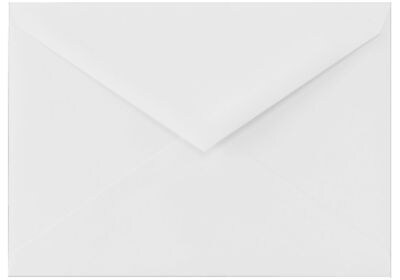 LUX Moistenable Glue #5 1/2 BAR Booklet Envelope, 4 3/8 x 5 3/4, Brilliant White, 500/Pack (512BAR-SBW-500)