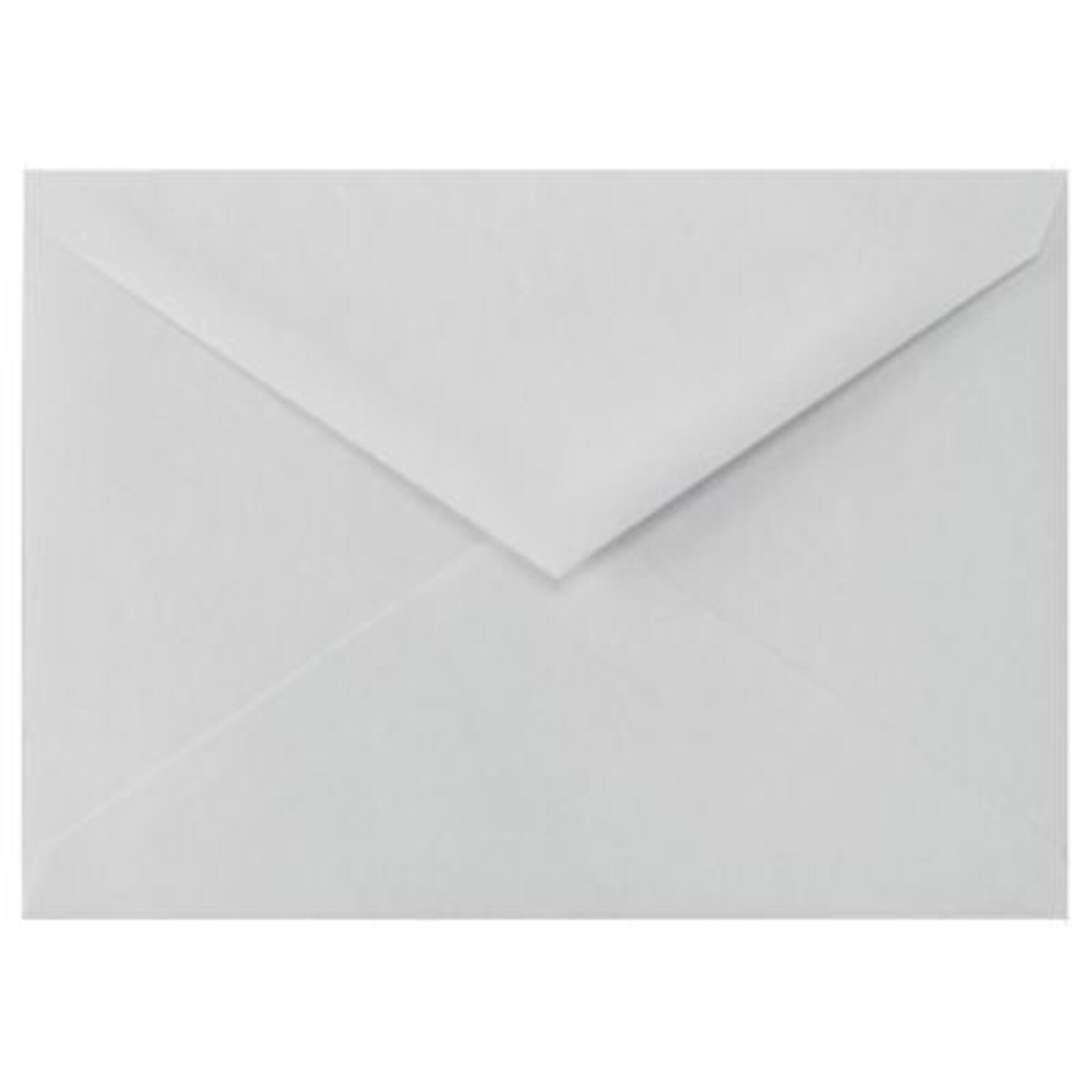 LUX 5 1/2 BAR Envelopes (4 3/8 x 5 3/4) 50/Box, 100% Cotton - Gray (512BAR-SG-50)