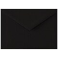 LUX Lee BAR Envelopes (5 1/4 x 7 1/4) 50/Box, Black Linen (LEEBAR-BLI-50)