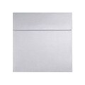 LUX 7 1/2 x 7 1/2 Square Envelopes 500/Box) 500/Box, Silver Metallic (8555-06-500)