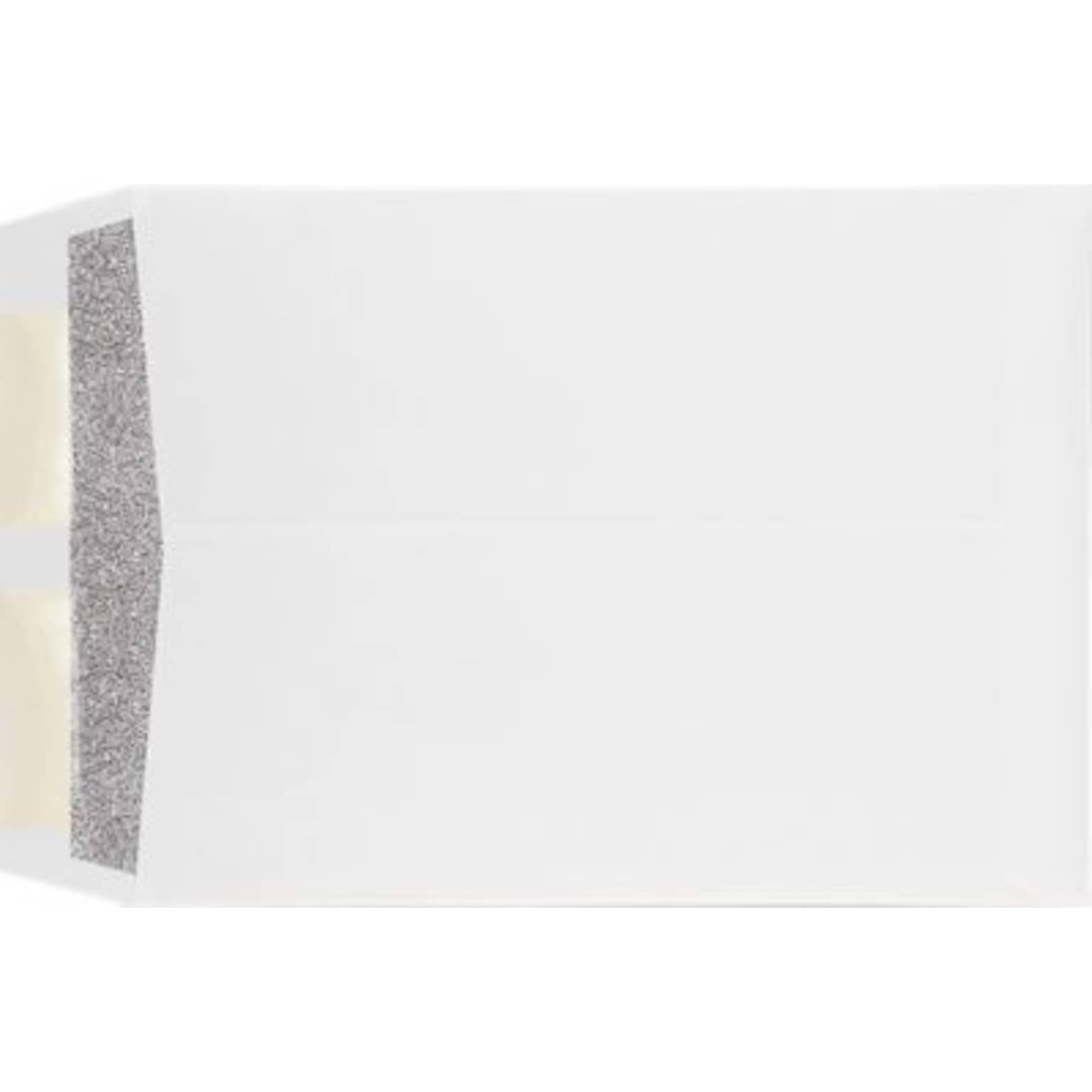 LUX 9 x 12 Open End Envelopes w/Security Tint, 28lb. White, 50/Box (WS-4894-ST-50)