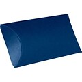 LUX® Small Pillow Boxes, 2 x 3/4 x 3, Navy Blue, 250 Qty (LUX-SPB-103-250)