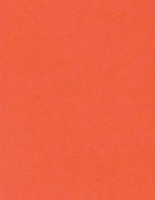 LUX 100 lb. Cardstock Paper, 11 x 17, Tangerine, 50 Sheets/Ream (1117-C-112-50)