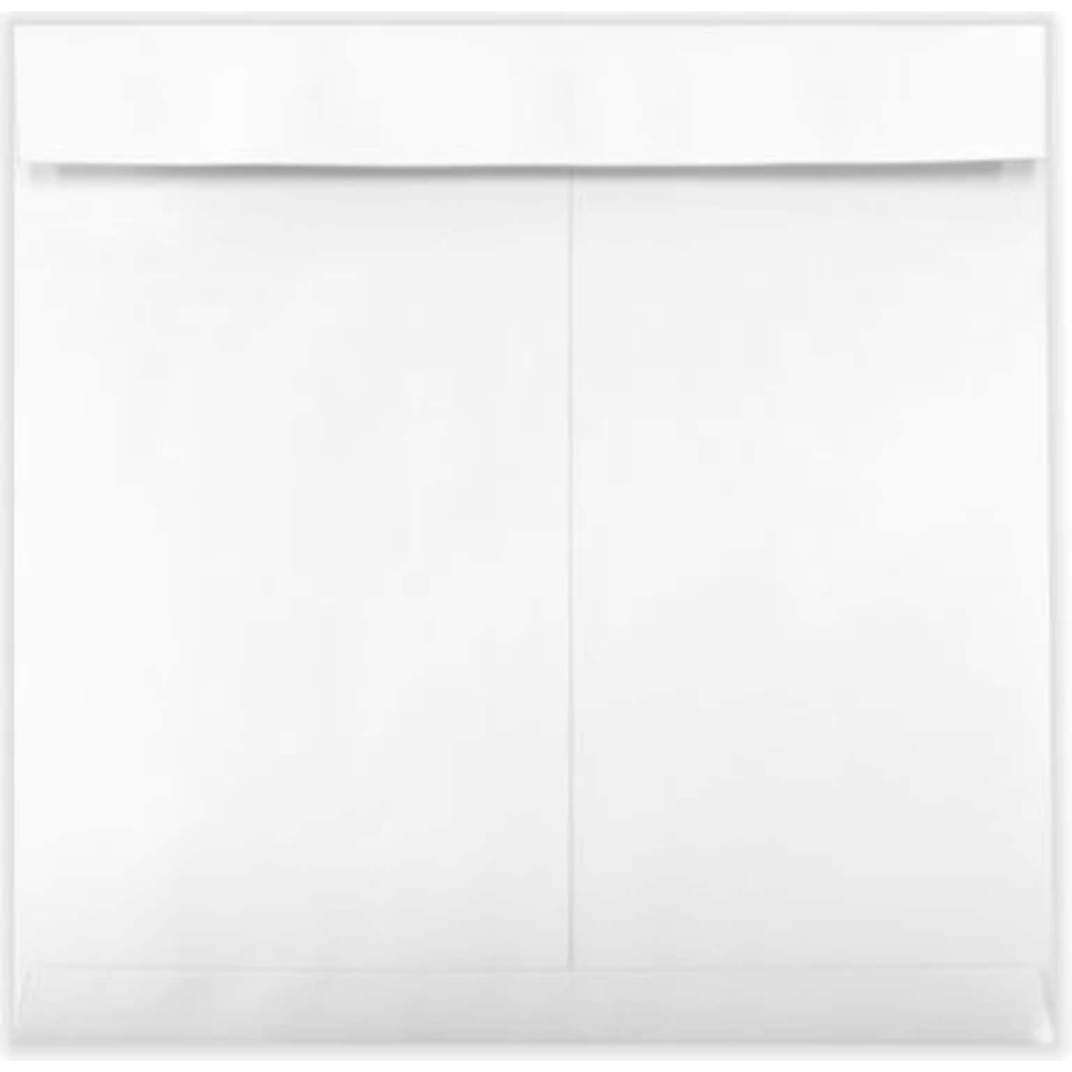 LUX 13 x 13 Square Envelopes, 50/Box, 28lb. White (WS-5222-50)