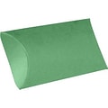 LUX® Medium Pillow Boxes, 2 1/2 x 7/8 x 4, Holiday Green, 250 Qty (LUX-MPB-L17-250)