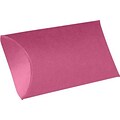 LUX® Medium Pillow Boxes, 2 1/2 x 7/8 x 4, Magenta Pink, 250 Qty (LUX-MPB-10-250)