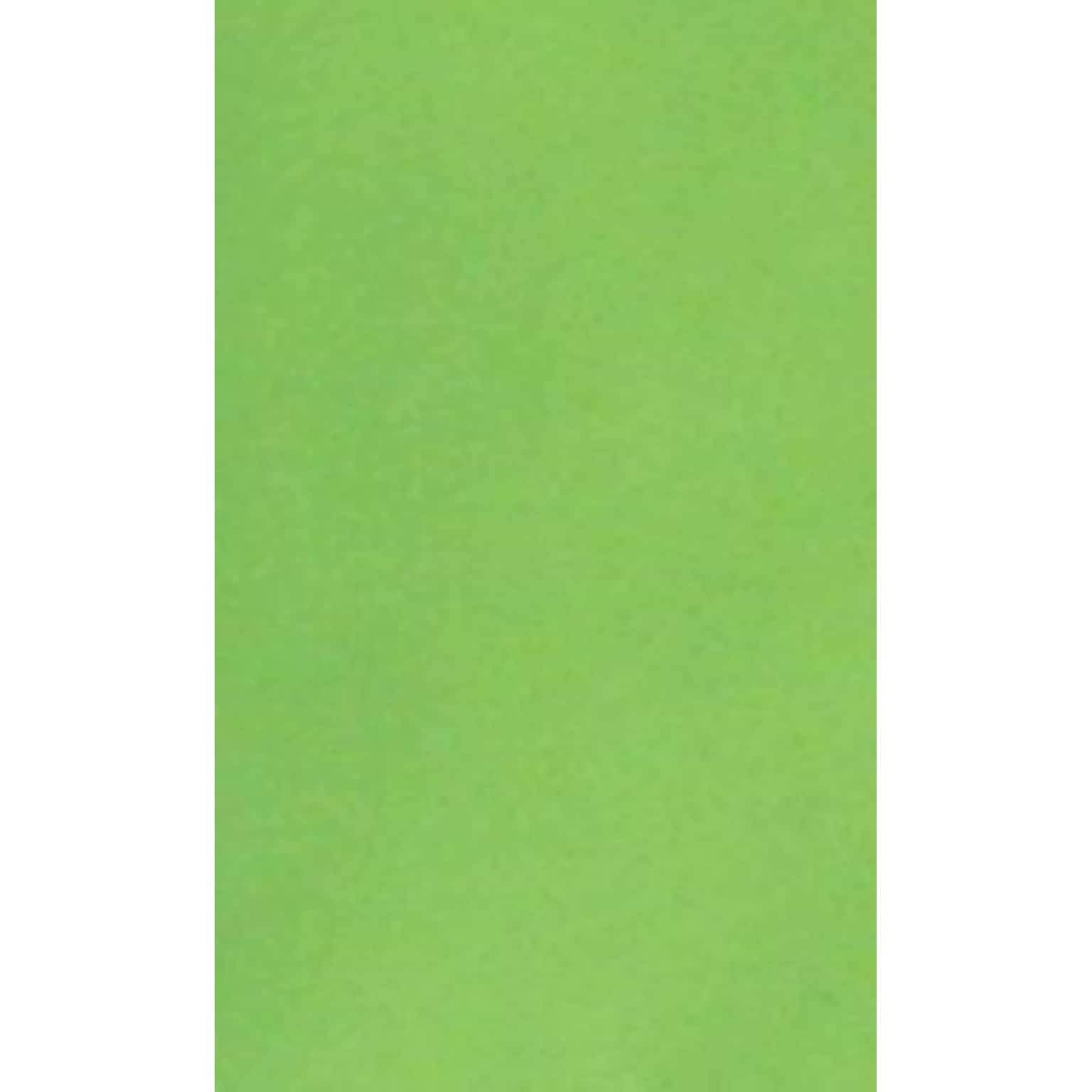 LUX Colored Paper, 32 lbs., 8.5 x 14, Limelight Green, 50 Sheets/Pack (81214-P-101-50)