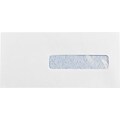 LUX Self Seal Security Tinted #10 Window Envelope, 4 1/2 x 9 1/2, White, 1000/Pack (WS-3880-1M)