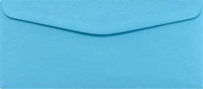 LUX #9 Booklet Envelope, 3 7/8 x 8 7/8, Bright Blue, 250/Pack (WS-2038-250)