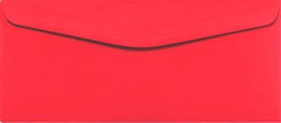 LUX #9 Booklet Envelope, 3 7/8 x 8 7/8, Electric Cherry, 500/Pack (WS-2041-500)