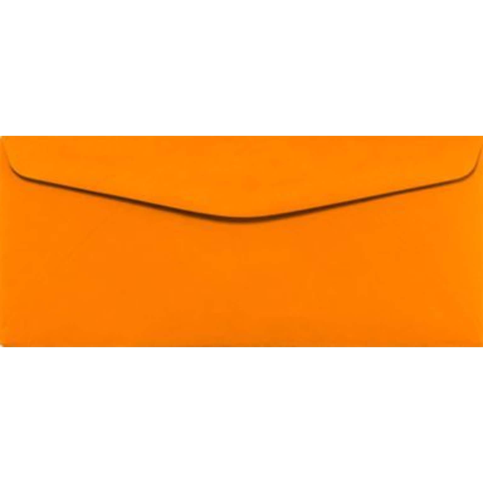 LUX #9 Business Envelope, 3 7/8 x 8 7/8, Electric Orange, 250/Pack (WS-2040-250)