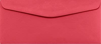 LUX #9 Booklet Envelope, 3 7/8 x 8 7/8, Holiday Red, 1000/Pack (WS-2034-1M)