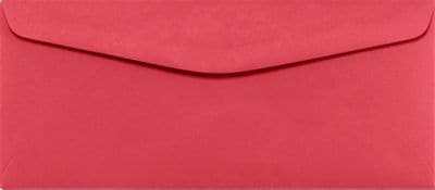 LUX #9 Booklet Envelope, 3 7/8 x 8 7/8, Holiday Red, 500/Pack (WS-2034-500)