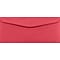 LUX #9 Booklet Envelope, 3 7/8 x 8 7/8, Holiday Red, 500/Pack (WS-2034-500)